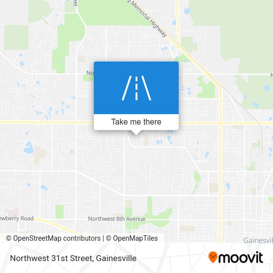 Mapa de Northwest 31st Street