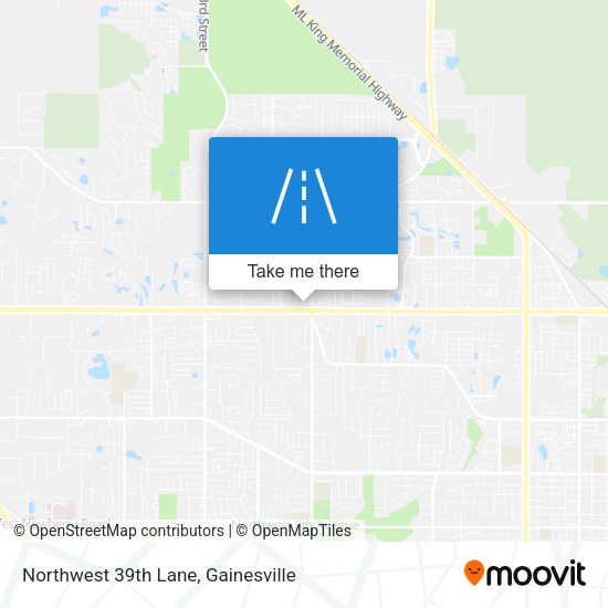 Mapa de Northwest 39th Lane
