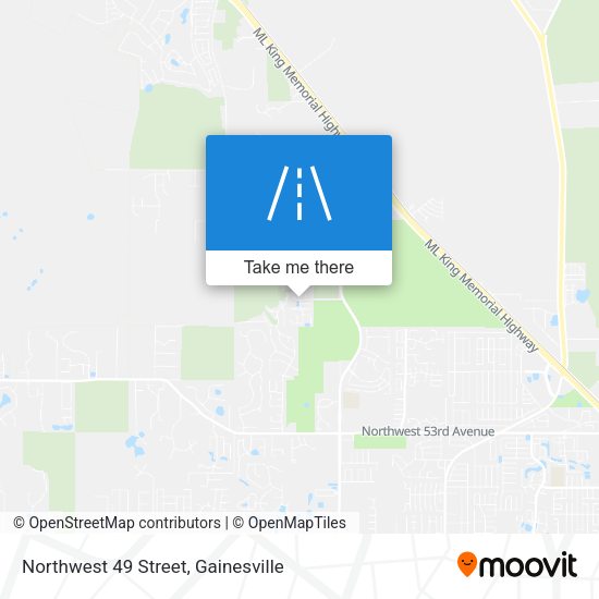 Northwest 49 Street map