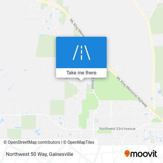 Mapa de Northwest 50 Way
