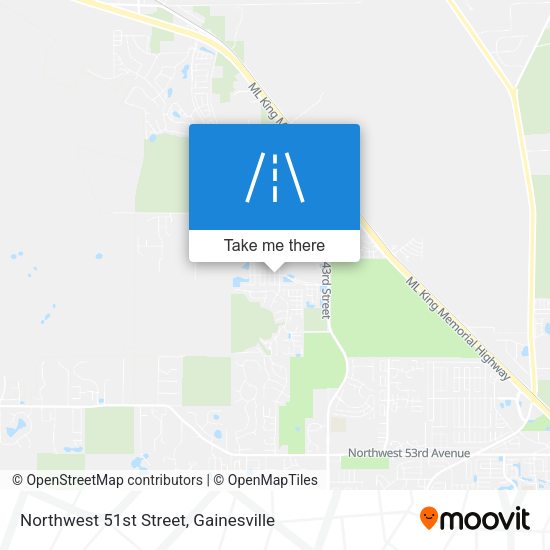 Mapa de Northwest 51st Street