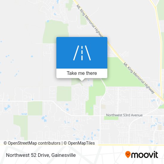 Mapa de Northwest 52 Drive