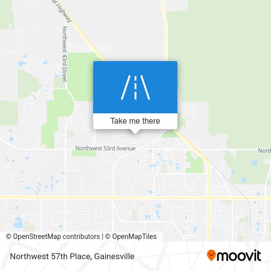 Mapa de Northwest 57th Place