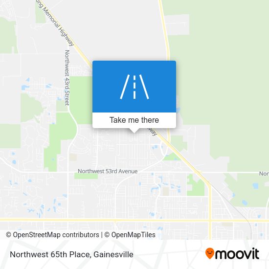 Mapa de Northwest 65th Place