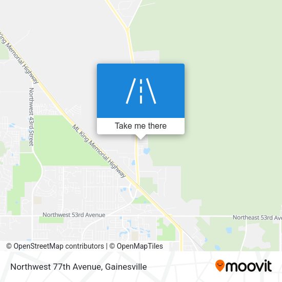 Mapa de Northwest 77th Avenue