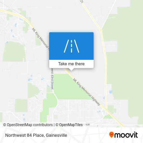 Mapa de Northwest 84 Place