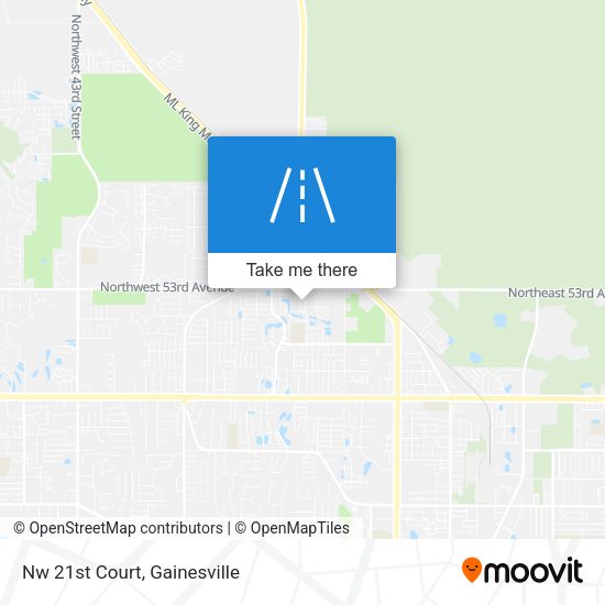 Mapa de Nw 21st Court