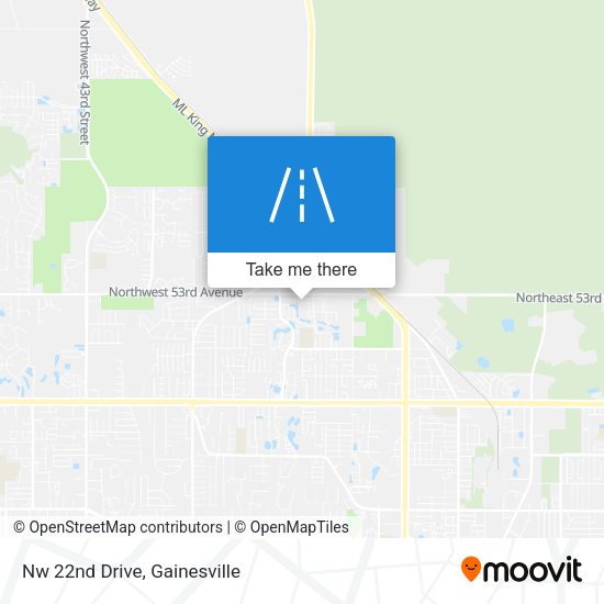 Mapa de Nw 22nd Drive