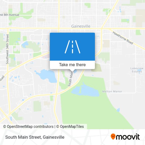 Mapa de South Main Street