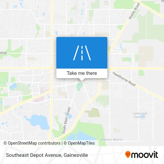 Mapa de Southeast Depot Avenue
