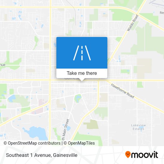 Mapa de Southeast 1 Avenue