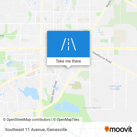 Southeast 11 Avenue map