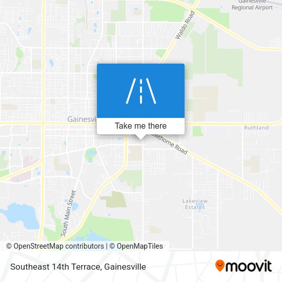 Mapa de Southeast 14th Terrace