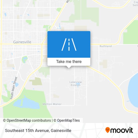 Mapa de Southeast 15th Avenue