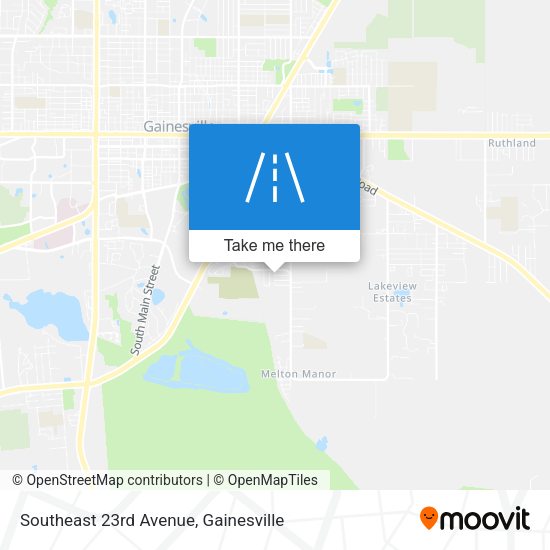 Southeast 23rd Avenue map