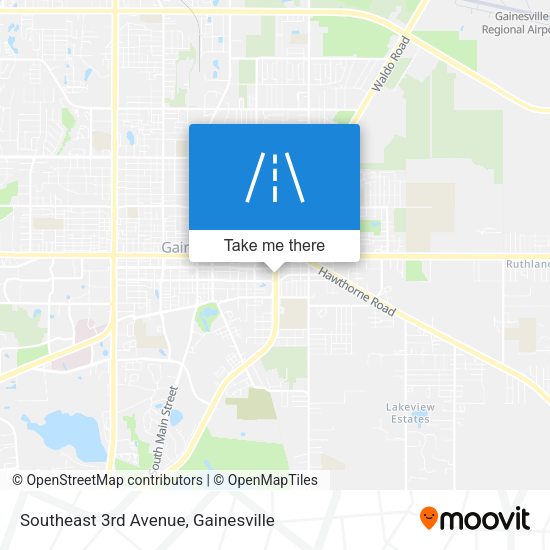Mapa de Southeast 3rd Avenue