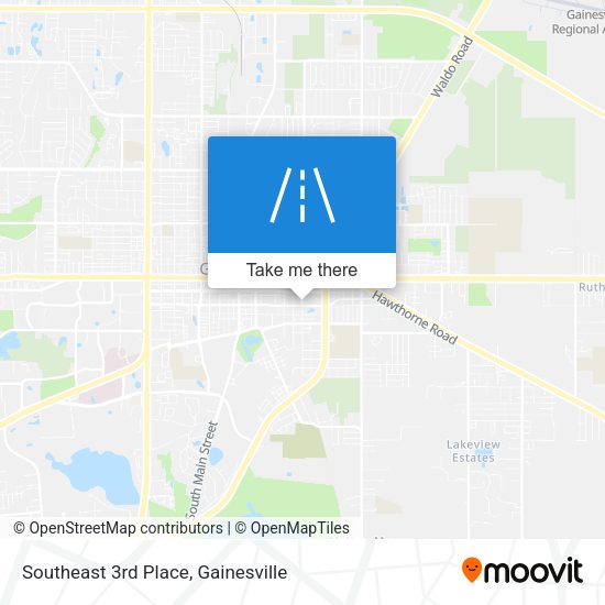 Southeast 3rd Place map
