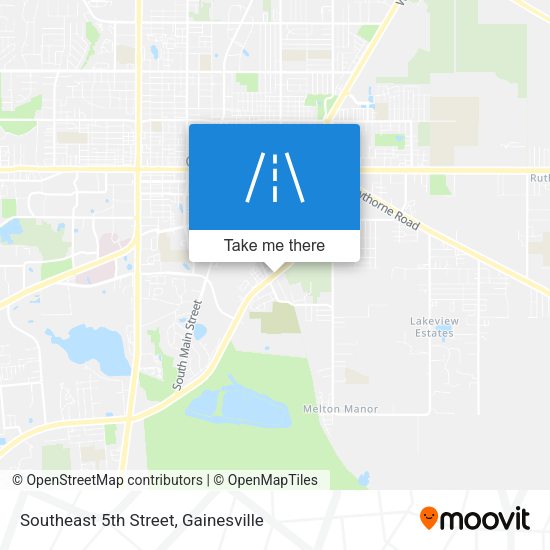 Mapa de Southeast 5th Street