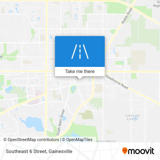 Mapa de Southeast 6 Street
