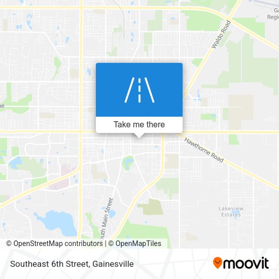 Mapa de Southeast 6th Street
