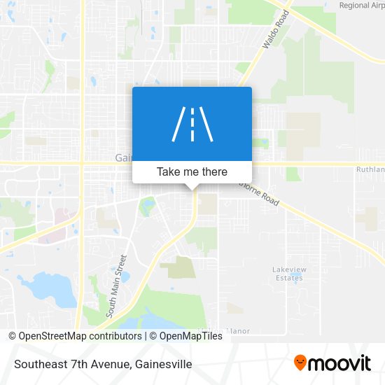 Mapa de Southeast 7th Avenue