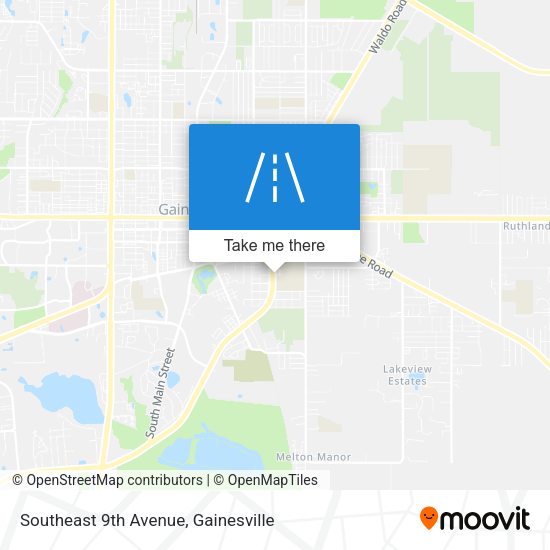 Mapa de Southeast 9th Avenue