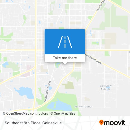 Mapa de Southeast 9th Place