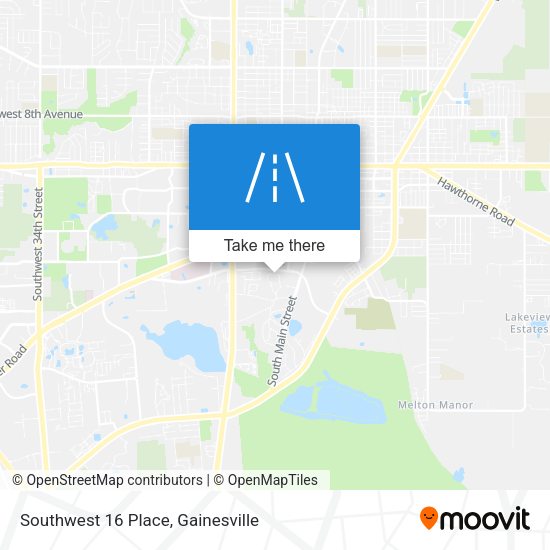 Mapa de Southwest 16 Place