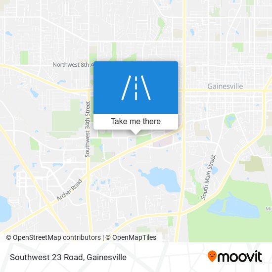 Southwest 23 Road map