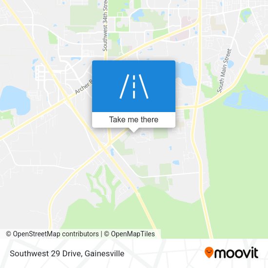 Mapa de Southwest 29 Drive