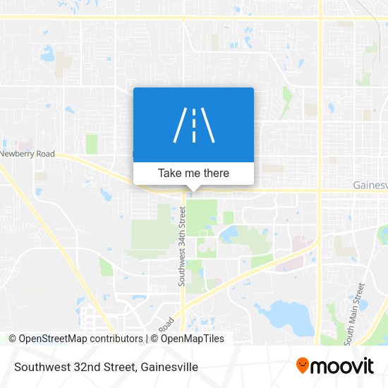Mapa de Southwest 32nd Street