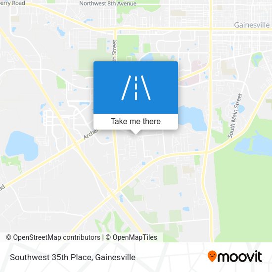 Mapa de Southwest 35th Place