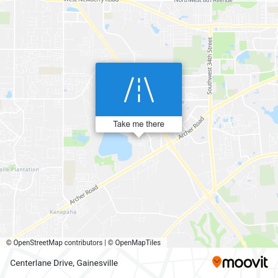 Centerlane Drive map
