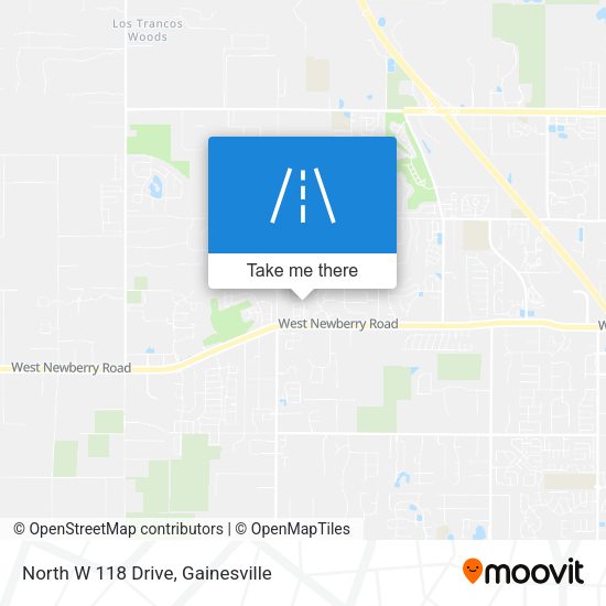 North W 118 Drive map
