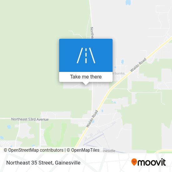 Mapa de Northeast 35 Street