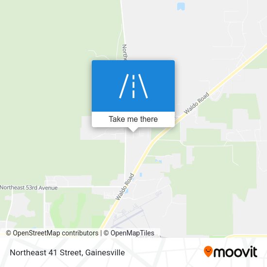 Mapa de Northeast 41 Street