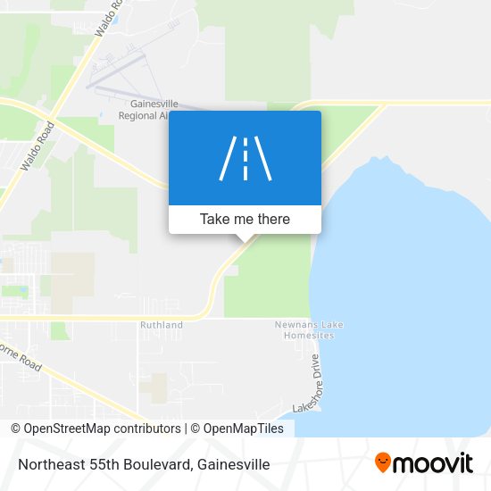 Mapa de Northeast 55th Boulevard
