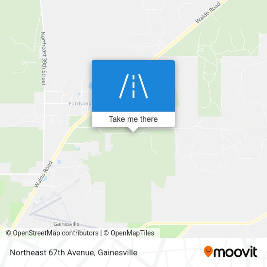 Northeast 67th Avenue map