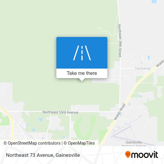 Northeast 73 Avenue map