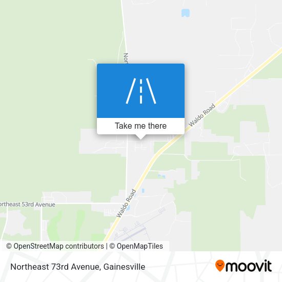 Mapa de Northeast 73rd Avenue