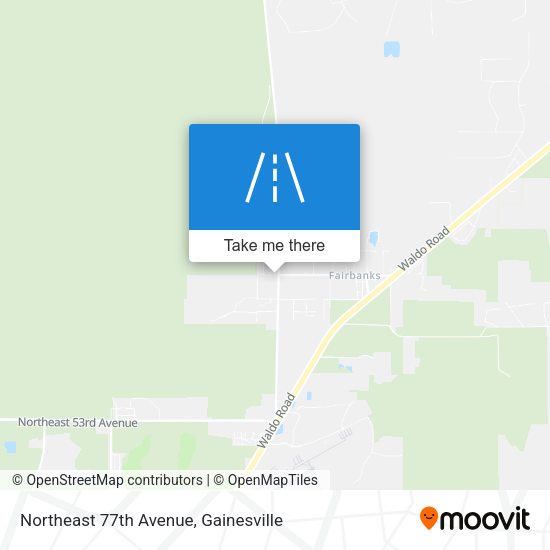 Northeast 77th Avenue map