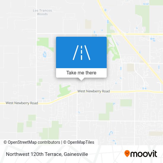 Northwest 120th Terrace map