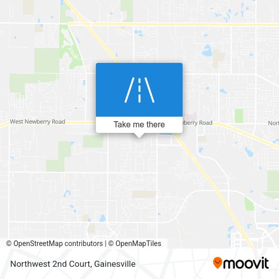 Northwest 2nd Court map