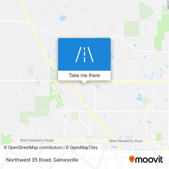Northwest 35 Road map