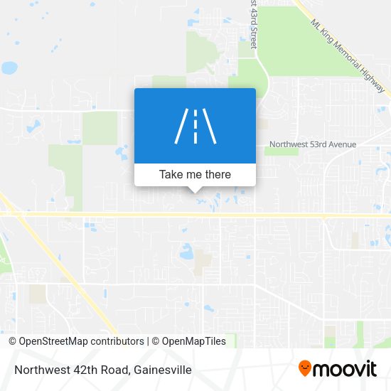 Mapa de Northwest 42th Road
