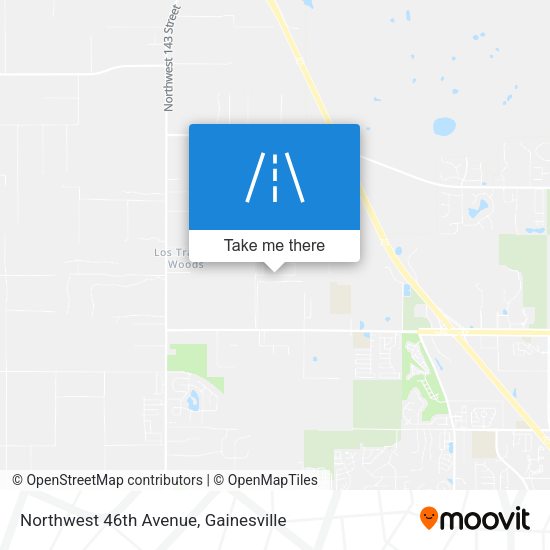 Mapa de Northwest 46th Avenue