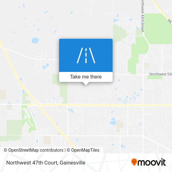Northwest 47th Court map