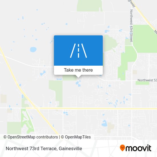 Mapa de Northwest 73rd Terrace