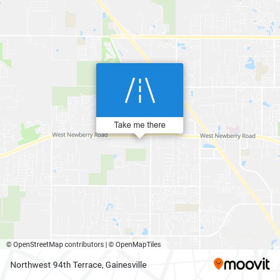 Northwest 94th Terrace map