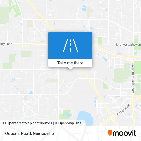 Mapa de Queens Road